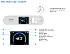 Tủ lạnh xe hơi Anker SOLIX EverFrost 2 40L A17A45A1 – Bản nội địa Nhật, kèm pin 288Wh