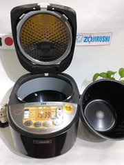 Nồi cơm điện cao tần IH Zojirushi NP-VN18 1.8L Made in Japan màu nâu mới 97% 2nd