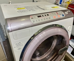 Máy giặt Sharp ES-V300 giặt 9KG sấy 6KG sản xuất năm 2009 nội địa Nhật Bản mới 96% 2nd