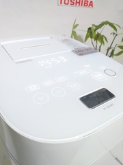 Nồi cơm điện cao tần áp suất hút chân không 2 Lớp Toshiba RC-10VWG 1.0 lít mới 98% nội địa Nhật Bản