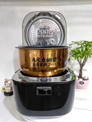 Nồi cơm điện cao tần IH Panasonic SR-SX101 1.0 sx 2011 lít màu đen đỏ - bảo hành 12 tháng