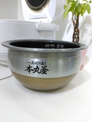 Nồi cơm điện cao tần áp suất hút chân không 2 Lớp Toshiba RC-10VWG 1.0 lít mới 98% nội địa Nhật Bản