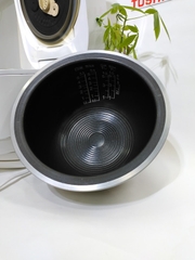 Nồi cơm điện cao tần áp suất hút chân không 2 Lớp Toshiba RC-10VWG 1.0 lít mới 98% nội địa Nhật Bản