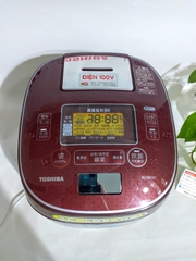 Nồi cơm điện cao tần áp suất hút chân không Toshiba RC-10VSE3 1.0L nội địa Nhật 2nd 95%