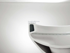 Minh họa cơ chế chung NEOREST: cấu tạo WASHLET với ít khe góc ở mặt dưới (áp dụng CES9720)