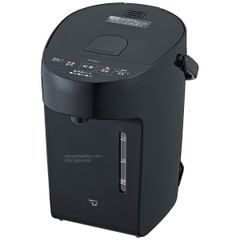 CP-EB20-BM 2,0 lít màu đen slate, bảng nút gọn và cửa sổ mức nước phía trước