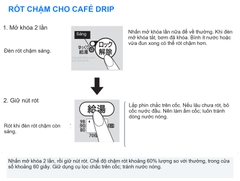 RÓT CHẬM CHO CAFÉ DRIP