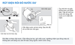 RÚT ĐIỆN RỒI ĐỔ NƯỚC DƯ