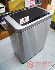 Thùng rác thông minh cảm biến đóng mở nắp tự động  hiệu Sensible Eco Living 47L CL Thép, chống gỉ-6951800611467