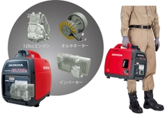 Máy phát điện di động xách tay Honda EU18i 1800VA Nội địa Nhật