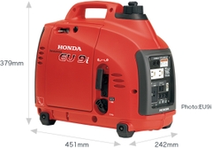 Máy phát điện xách tay gọn nhẹ Honda EU9i entry 900VA nội địa Nhật mới nguyên thùng