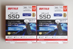 Ổ Cứng Di Động SSD Siêu nhỏ Chính Hãng Buffalo USB3.2 Gen2 SSD-PUT2.0U3B- Nội Địa Nhật