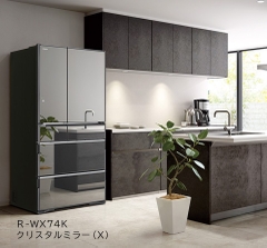 Tủ lạnh 6 cánh Hitachi R-WX74K HÀNG NỘI ĐỊA NHẬT