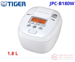 Nồi cơm điện cao tần áp suất IH 1.8 lÍT TIGER JPC-B180W HÀNG NỘI ĐỊA NHẬT MỚI 100%