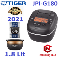 Nồi cơm cao tần IH áp suất TIGER JPI-G180
