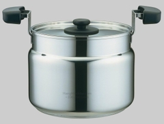 Nồi inox trong và nắp inox của KPS-8001.