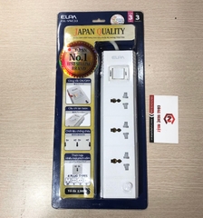 Ổ cắm di động đa năng ESL-VNC33 3 ổ cắm chính hãng ELPA JAPAN mới 100%