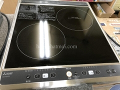 Bếp Từ IH Mitsubishi CS-H217B Nội địa Nhật 1 Từ 3KW + 1 Hồng Ngoại 2kw Made In Japan
