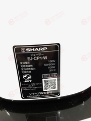MÁY ÉP CHẬM RAU CỦ QUẢ SHARP EJ-CP1-W MỚI 100%