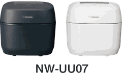 Nồi cơm áp suất IH Zojirushi NW-UU07 4 go màu đen BZ và trắng WZ