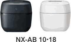 Nồi cơm áp suất IH Zojirushi NX-AB10 màu đen BZ và trắng WZ