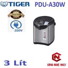 Bình thủy điện TIGER PDU-A30W hàng chính hãng MADE IN JAPAN mới 100%