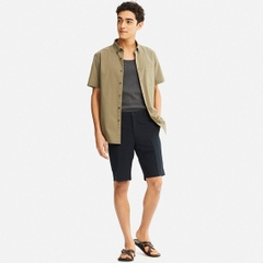 Quần Short nam Uniqlo Adam Scott Nhật Bản màu beige - 407581