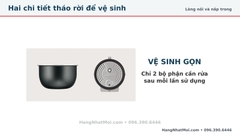 Toshiba RC-10ZBHW – Nồi cơm cao tần IH 1,0L nội địa Nhật 2026