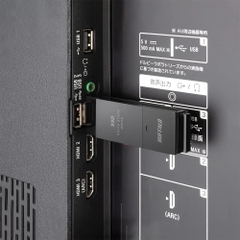 Ổ Cứng Di Động SSD Siêu nhỏ Chính Hãng Buffalo USB3.2 Gen2 SSD-PUT2.0U3B- Nội Địa Nhật