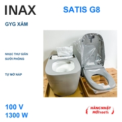 Bồn cầu thông minh INAX SATIS G8 nguyên bộ màu xám Noble Gray GYG 100V