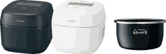 Nồi cơm áp suất IH Zojirushi NW-UU07 4 go màu đen BZ và trắng WZ