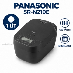 Panasonic SR-N210E 1 lít cao tần IH 2026 – màu đen, ảnh Hàng Nhật Mới