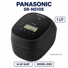 Panasonic SR-N510E – Nồi cơm cao tần áp suất IH 1 lít, nội địa Nhật 2026