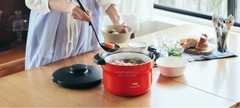 Thao tác chuẩn bị thực phẩm cùng nồi ủ Thermos dòng KBJ