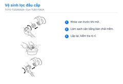 Vệ sinh lọc đầu cấp TOTO TLE20SS2A