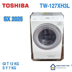 Máy giặt sấy Toshiba TW-127XH3L dùng lướt 2025 – Giặt 12kg, sấy Heat Pump 7kg