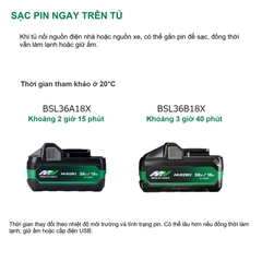 HiKOKI UL18DE 36L + một pin BSL36B18X