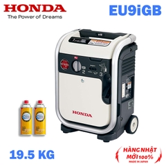 Máy phát điện bằng khí gas Có quai kéo và bánh xe chính hãng Honda EU9iGB 900VA Nội địa Nhật