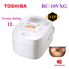 Nồi Cơm Điện Áp Suất Hút Chân Không TOSHIBA RC-10VXG