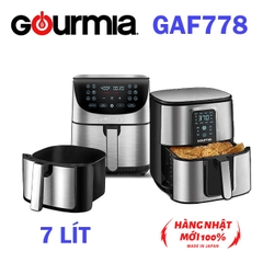 Nồi chiên không dầu Gourmia GAF778 nội địa Nhật