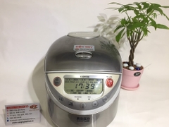 Nồi cơm điện cao tần áp suất hút chân không IH TOSHIBA RC-10VWA 1 lit màu xám  nội địa Nhật 97 %