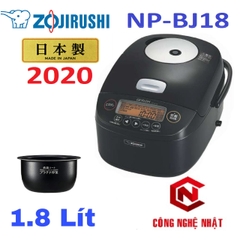 Nồi Cơm Điện Cao Tần Áp suất Zojirushi NP-BJ18 1.8L MADE IN JAPAN mới 100%