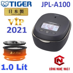 [Siêu VIP] Nồi cơm điện cao tần - áp suất xoong gốm Tiger JPL-A100 1.0 lít màu trắng Mới 100% Nguyên thùng,Víp Nhất cửa Tiger Model 2021