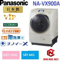 Máy giặt sấy Panasonic NA-VX900A 11kg/6kg cảm ứng – Mới 100%