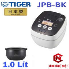 Nồi cơm điện cao tần áp suất  Tiger JPB-BK màu trắng 1.0 lít nội địa nhật 98% 2nd