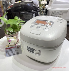 Nồi cơm điện cao tần áp suất Tiger JPC-B102 1.0 lít màu trắng Made in Japan