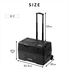 Tủ Lạnh Mini, Tủ lạnh Otô, Chính hãng Iris Ohyama Dung Tích 30L