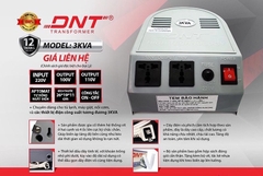 Biến áp treo tường DNT 3KVA - 3000W