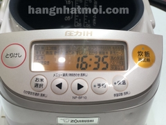 Nồi cơm điện Cao tần IH Áp suất Zojirushi NP-BF10 2nd 95% Xoong Platinum mới.