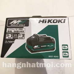 Pin rời Tủ lạnh mini, tủ lạnh xe hơi Hikoki BSL36B18 Loại 4A/8A - 18V/36V